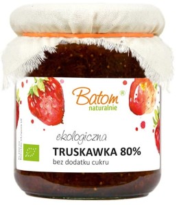 Batom Dżem truskawkowy (bez cukru) BIO 260 g