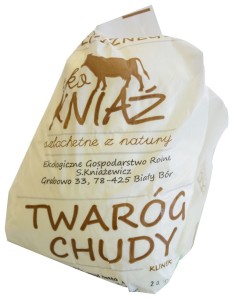 Eko Kniaź twaróg chudy BIO ok. 0.45 kg