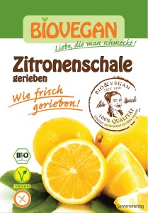 Biovegan Skórka Cytryny suszona sproszkowana BIO 9 g