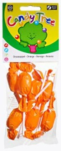Candy Tree Lizaki okrągłe o smaku pomarańczowe bezglutenowe BIO 70 g