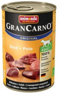 Animonda GranCarno Adult Rind Pute Wołowina + Indyk 400 g