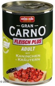 Animonda GranCarno Adult Kaninchen Krautern Królik + Zioła 400 g