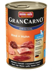 Animonda GranCarno Junior Rind Huhn Wołowina + Kurczak puszka 400 g
