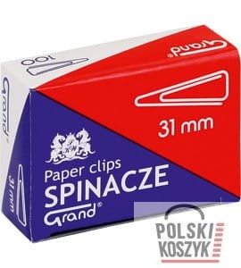 Spinacz T-31-GRAND trójkątny 10 paczek