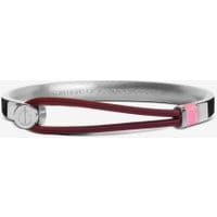 Bransoletka damska Tom Hope Hybrid 3 Carmine Silver M