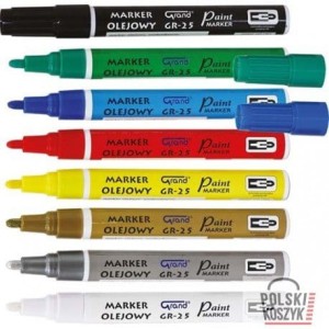 Marker olejowy GRAND GR-25 zielony
