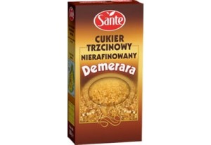 Sante Cukier trzcinowy nierafinowany Demerara 500 g