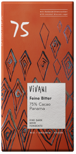 Vivani Czekolada gorzka 75 % BIO 80 g