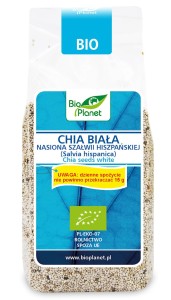 BIO Planet Nasiona szałwi hiszpańskiej CHIA BIAŁA BIO 200 g