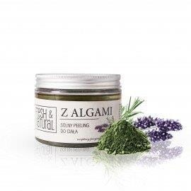 Fresh and Natural Solny peeling do ciała z algami 550 g