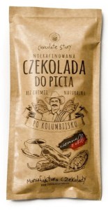 Manufaktura Czekolady Nierafinowana Czekolada do Picia - Ciemna z Chilli 60 g