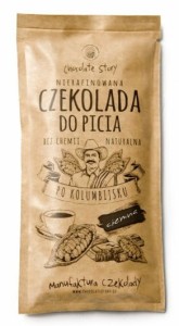 Manufaktura Czekolady Nierafinowana Czekolada do Picia - Ciemna 60 g