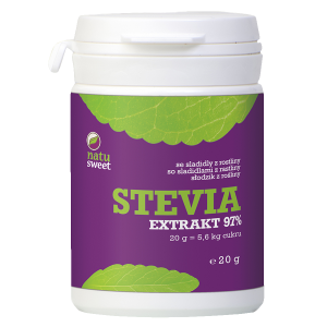 Natu Sweet Stewia czysty ekstrakt 97% 20 g