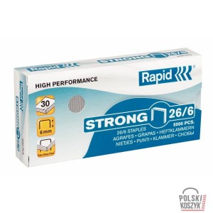 Rapid Zszywki 26/6 5000 szt