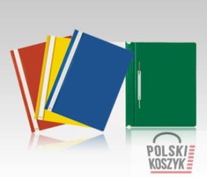 Biurfol Skoroszyt miękki siwy 20 szt.