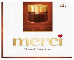Storck Merci brązowe w deser. czekoladzie 250 g