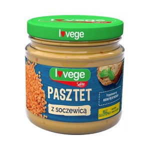 Sante pasztet wegański Lovege z soczewicą 180g