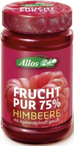 Allos Mus malinowy (75% owoców) BIO 250 g