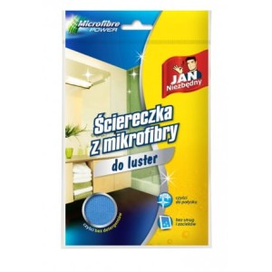 Jan Niezbędny Ściereczka z mikrofibry do luster 1 szt