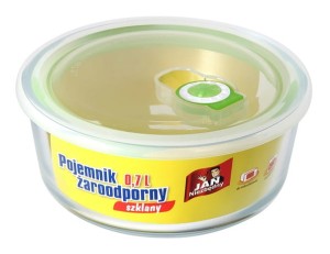 Naczynie żaroodporne szklane JAN NIEZBĘDNY GLASS 0,7 l