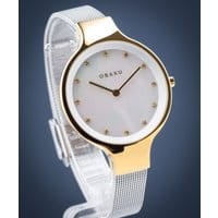 Zegarek damski Obaku Sky Gold Bi