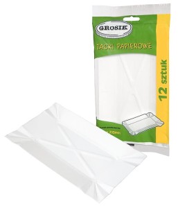 Grosik tacki pap. 13x20 12 szt