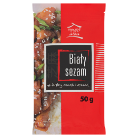 House of Asia Biały sezam 50 g