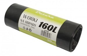 Worek na śmieci DATURA 160L ekonomiczny 20 szt.