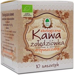 Dary Natury Kawa Żołędziówka Rozpuszczalna W Saszetkach Bezglutenowa Bio (10 x 7 G) 70 g