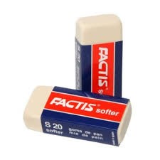 Factis Gumki S-20 chlebowe EURO 20 szt