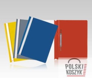 Biurfol Skoroszyt twardy zawieszany A5 SH-11 10 szt czerwony