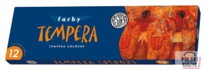 Farby TEMPERA 12 kolorów tuba