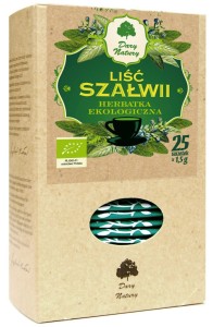 Dary Natury Herbatka Liść Szałwii Bio (25 x 1,5 g) 37,5 g