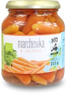 Bio Europa Marchewka W Zalewie W Słoiku BIO 340 g
