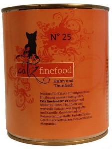 Catz Finefood N.25 Kurczak i Tuńczyk puszka 800 g