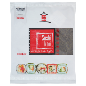 House of Asia Sushi Nori Liście prasowanych alg morskich 8 listków