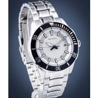 Zegarek męski Bulova Diver White Steel 100m