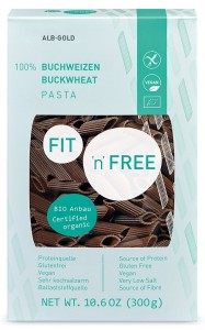 Alb Gold Fit'N'Free Makaron (Gryczany) Penne Bezglutenowy Bio 300 g