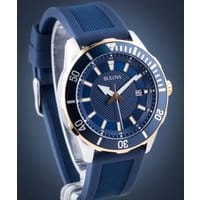 Zegarek męski Bulova Diver Gold Blue 100m