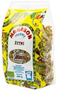 Babalscy Makaron Żytni Razowy Świderki BIO 400 g