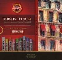 KOH-I-NOOR Pastele suche Toison 24 kolory 8514