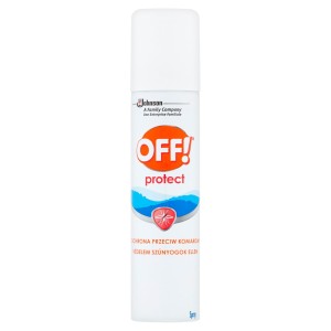 OFF! Protect Aerozol Repelent przeciw komarom kleszczom 100ml