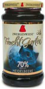 Zwergenwiese Mus jagodowy (70% owoców) bezglutenowy BIO 225 g