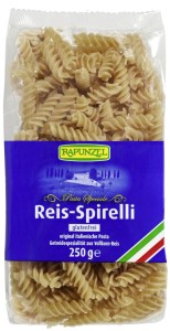 Rapunzel Makaron (Ryżowy Razowy) Świderki Bezglutenowy Bio 250 g