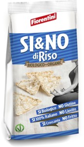 Fiorentini Chrupki ryżowe piramidki z solą morską BIO 100 g