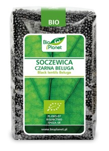 Bio Planet Soczewica Czarna Beluga Bio 500 g
