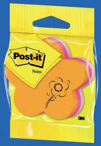 Bloczki samoprzylepne 3M POST-IT® 2007F x Mix 225 kartek Kwiatek