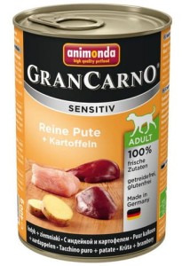Animonda Gran Carno Sensitiv Indyk + ziemniaki 400 g