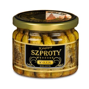 Petropat Szproty Wędzone W Oleju Roślinnym 270 g