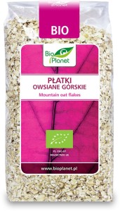 Bio Planet Płatki Owsiane Górskie BIO 300 g